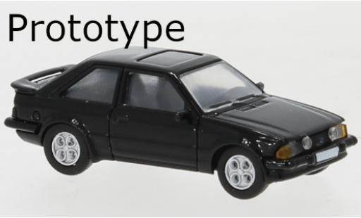 Ford Escort 1/87 PCX87 MK III XR3 schwarz 1981 modellautos