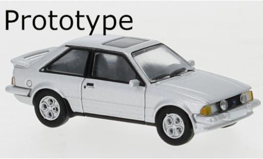 Ford Escort 1/87 PCX87 MK III XR3 silber 1981 modellautos
