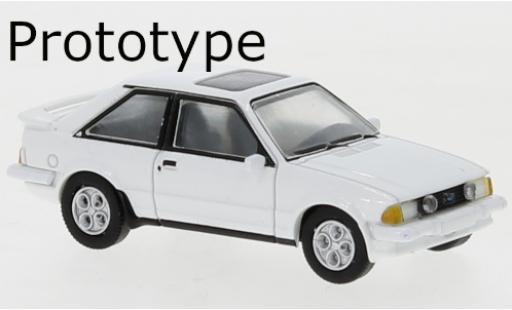 Ford Escort 1/87 PCX87 MK III XR3 weiss 1981 modellautos