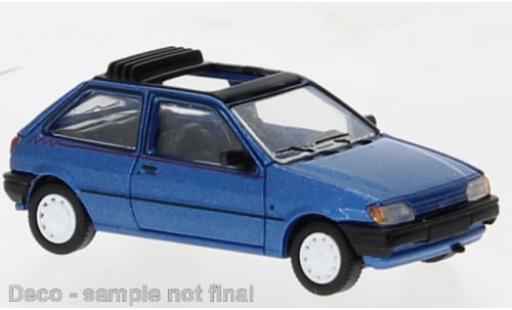 Ford Fiesta 1/87 PCX87 MK III Calypso metallise blau 1989 1:87 modellautos