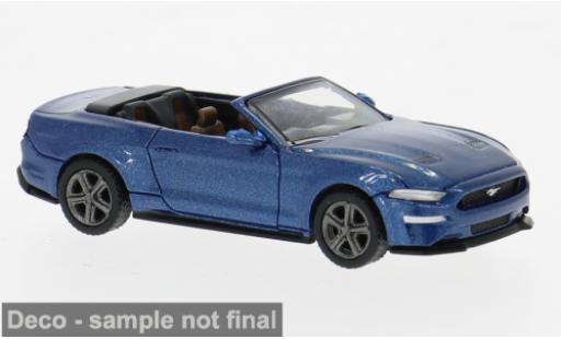 Modellautos Ford Mustang 1/87 PCX87 VI Cabriolet blau 2020 1:87 Ford Mustang 1/87 PCX87 VI Cabriolet blau 2020 1:87 modellautos