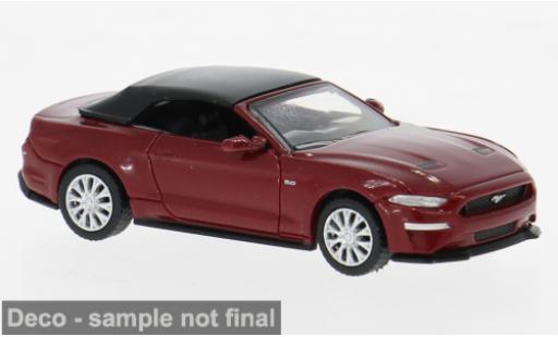 Modellautos Ford Mustang 1/87 PCX87 VI Cabriolet rot 2020 1:87 Ford Mustang 1/87 PCX87 VI Cabriolet rot 2020 1:87 modellautos