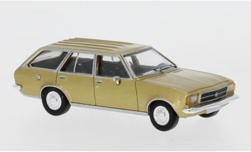 Modellautos Opel Rekord 1/87 PCX87 D Caravan gold 1972 Opel Rekord 1/87 PCX87 D Caravan gold 1972 modellautos