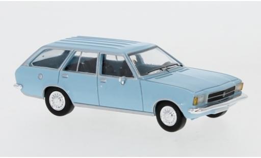 Modellautos Opel Rekord 1/87 PCX87 D Caravan blau 1972 Opel Rekord 1/87 PCX87 D Caravan blau 1972 modellautos
