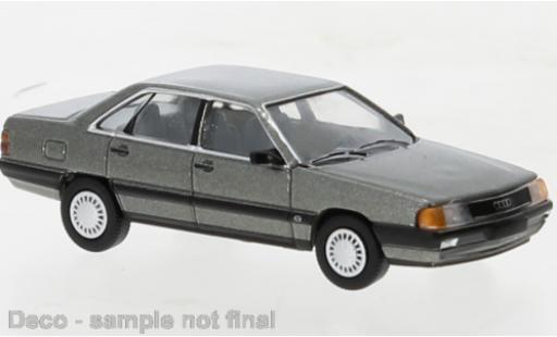 Modellautos Audi 100 1/87 PCX87 (C3) metallise grau 1982 Audi 100 1/87 PCX87 (C3) metallise grau 1982 modellautos