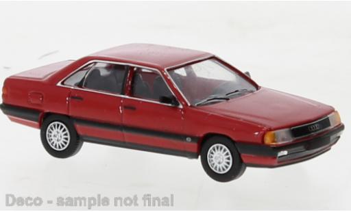 Modellautos Audi 100 1/87 PCX87 (C3) rouge 1982 Audi 100 1/87 PCX87 (C3) rouge 1982 modellautos