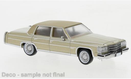 Modellautos Cadillac Fleetwood 1/87 PCX87 Brougham metallise beige 1982 Cadillac Fleetwood 1/87 PCX87 Brougham metallise beige 1982 modellautos