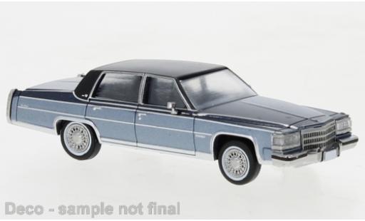 Modellautos Cadillac Fleetwood 1/87 PCX87 Brougham metallise bleu clair/metallise bleu foncé 1982 Cadillac Fleetwood 1/87 PCX87 Brougham metallise bleu clair/metallise bleu foncé 1982 modellautos