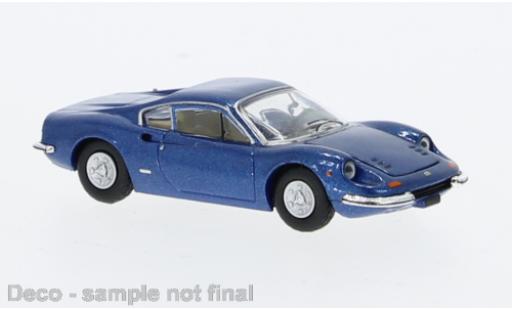 Ferrari Dino 1/87 PCX87 246 GT metallise bleu 1969 modellautos