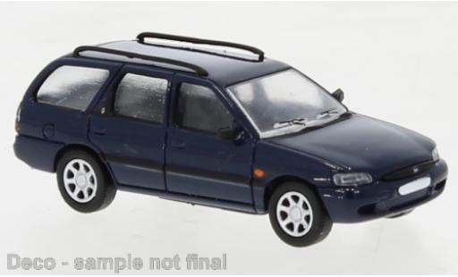 Ford Escort 1/87 PCX87 MK VII Turnier bleu foncé 1995 modellautos