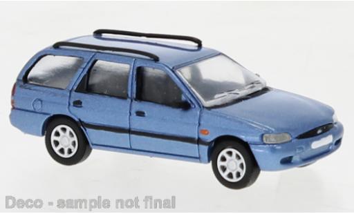 Ford Escort 1/87 PCX87 MK VII Turnier metallise bleu 1995 modellautos