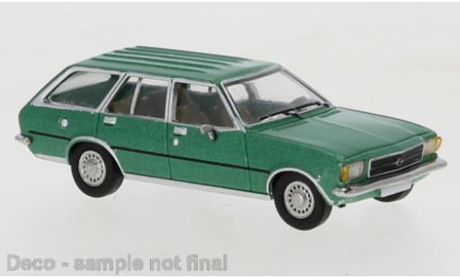 Modellautos Opel Rekord 1/87 PCX87 D Caravan metallise grün 1972 Opel Rekord 1/87 PCX87 D Caravan metallise grün 1972 modellautos