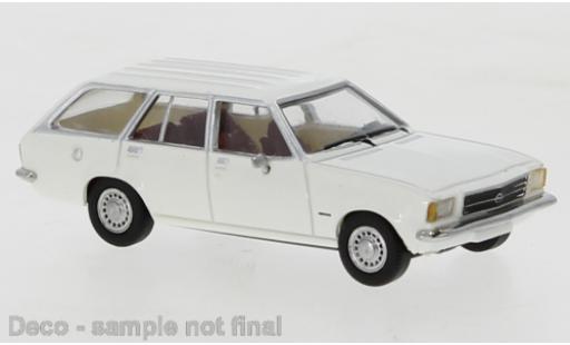 Modellautos Opel Rekord 1/87 PCX87 D Caravan weiss 1972 Opel Rekord 1/87 PCX87 D Caravan weiss 1972 modellautos