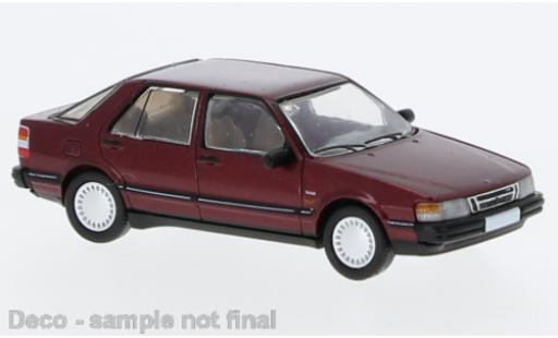 Modellautos Saab 9000 1/87 PCX87 CC metallise rouge foncé 1985 Saab 9000 1/87 PCX87 CC metallise rouge foncé 1985 modellautos