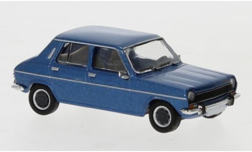 Simca 1100 1/87 PCX87 mettalic blau 1975 modellautos