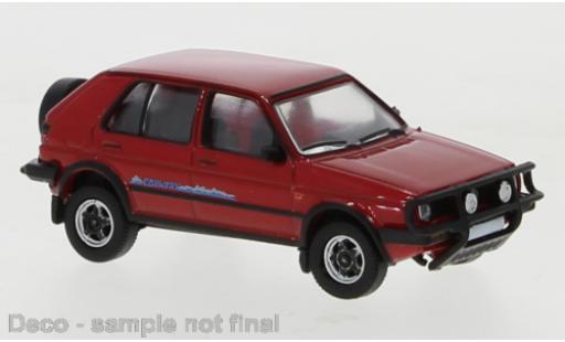 Modellautos Volkswagen Golf 1/87 PCX87 II Country rot 1990 Volkswagen Golf 1/87 PCX87 II Country rot 1990 modellautos