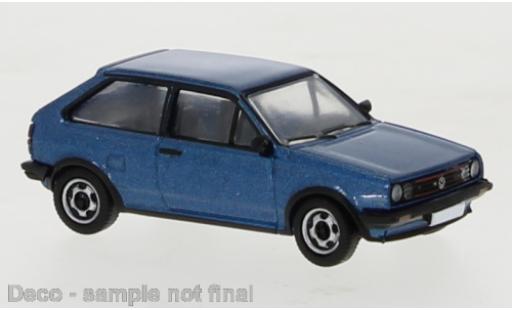 Modellautos Volkswagen Polo 1/87 PCX87 II Coupe mettalic blau 1985 Volkswagen Polo 1/87 PCX87 II Coupe mettalic blau 1985 modellautos