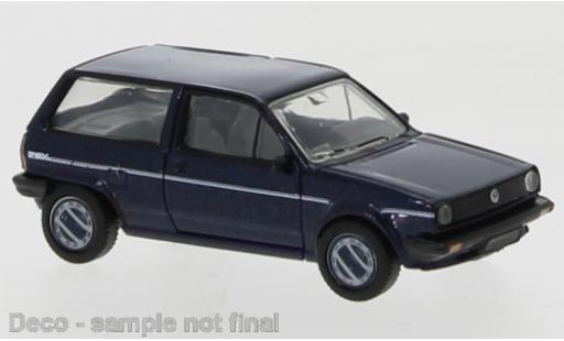 Modellautos Volkswagen Polo 1/87 PCX87 II Fox blau/Dekor 1985 Volkswagen Polo 1/87 PCX87 II Fox blau/Dekor 1985 modellautos