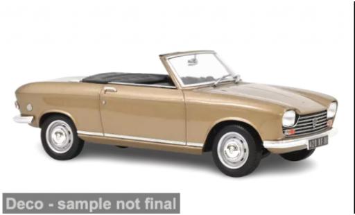 Peugeot 204 1/18 Norev Cabriolet beige 1967 1:18 modellautos