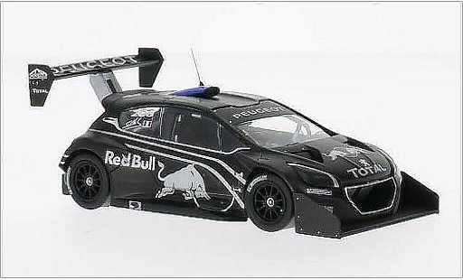 Peugeot 208 T16 1/43 IXO No. Red Bull Pikes Peak 2013 modellautos