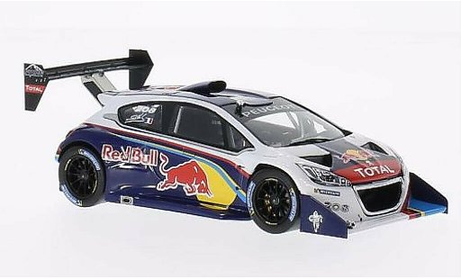 Peugeot 208 T16 1/43 Spark No. Red Bull Pikes Peak 2013 modellautos