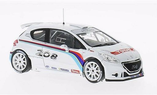 Peugeot 208 T16 1/43 IXO R5 Test Car 2013 modellautos