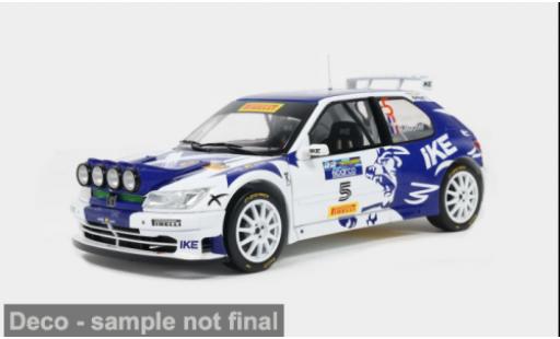Peugeot 306 1/18 Solido Maxi Rallylegend 2024 #5 F.Delecour/R.Roche 1:18 modellautos