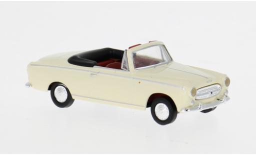 Peugeot 403 1/87 Brekina Cabriolet weiss 1956 1:87 modellautos