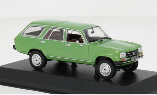 Peugeot 504 1/43 Norev Break gr&Atilde;&frac14;n 1980 1:43 modellautos