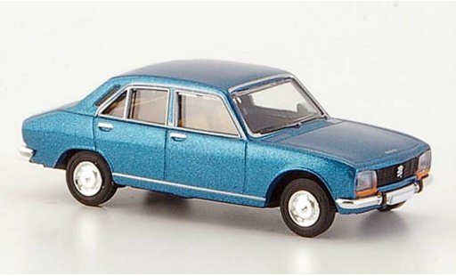 Peugeot 504 Berline 1/87 Brekina Limousine blau Limousine modellautos