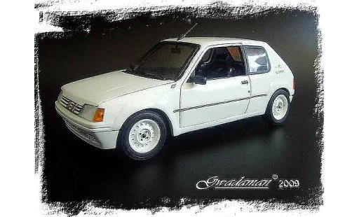 Peugeot 205 Rallye 1/18 Solido base gti modellautos