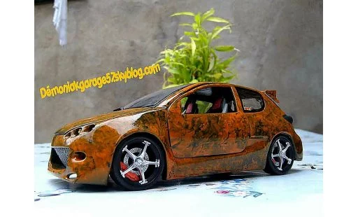 Peugeot 206 WRC 1/18 Norev street racer modellautos