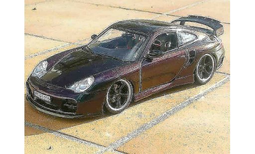 Porsche 911 Turbo 1/18 Hotworks techart cameleon modellautos