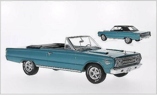 Plymouth Belvedere GTX Convertible 1/18 Greenlight Cabrio mettalic t&Atilde;&frac14;rkis 1967 modellautos