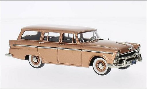 Plymouth Belvedere Suburban 1/43 Brooklin kupfer 1955 modellautos