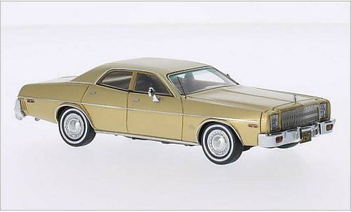 Plymouth Fury Base 1/43 Neo 4-Door Sedan gold 1977 modellautos