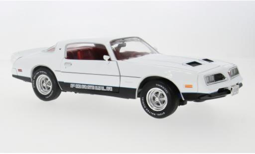 Modellautos Pontiac Firebird 1/18 Auto World Formu weiss 1:18 Pontiac Firebird 1/18 Auto World Formu weiss 1:18 modellautos