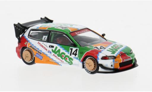 Modellautos Honda Civic 1/64 Pop Race EG6 v1.5 weiss/Dekor 1:64 Honda Civic 1/64 Pop Race EG6 v1.5 weiss/Dekor 1:64 modellautos