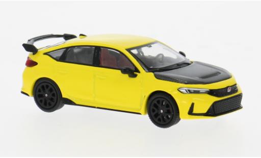 Modellautos Honda Civic 1/64 Pop Race Type R FL5 gelb 1:64 Honda Civic 1/64 Pop Race Type R FL5 gelb 1:64 modellautos