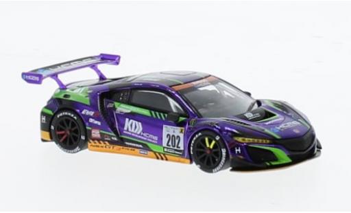 Modellautos Honda NSX 1/64 Pop Race GT3 EVO22 No.202 KCMG 1:64 Honda NSX 1/64 Pop Race GT3 EVO22 No.202 KCMG 1:64 modellautos