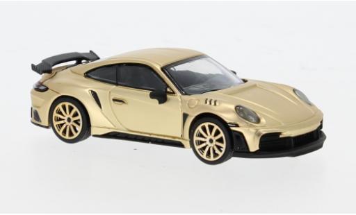 Modellautos Porsche 992 S 1/64 Pop Race tinger GTR gold 1:64 Porsche 992 S 1/64 Pop Race tinger GTR gold 1:64 modellautos