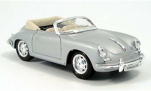 Porsche 356 B B 1/24 Welly Cabrio grau modellautos