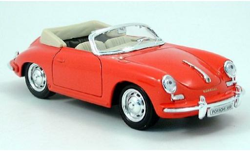 Modellautos Porsche 356 1/24 Welly B rot 1:24 Porsche 356 1/24 Welly B rot 1:24 modellautos