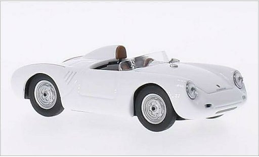 Porsche 550 1957 1/43 Best weiss modellautos