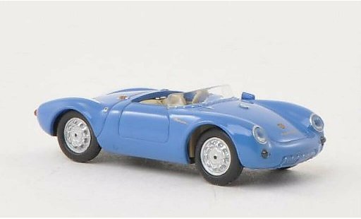 Porsche 550 1953 1/87 Busch Spyder blau/weiss modellautos