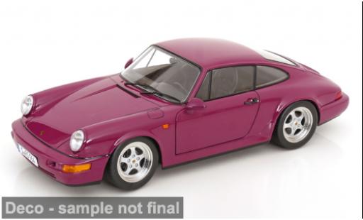 Modellautos Porsche 911 RS rosa 1992 1/12 KK Scale