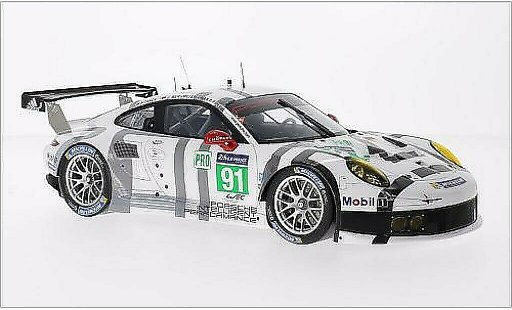Porsche 911 R 1/18 Spark No.91 Team Manthey 24h Le Mans 2014 /N.Tandy modellautos
