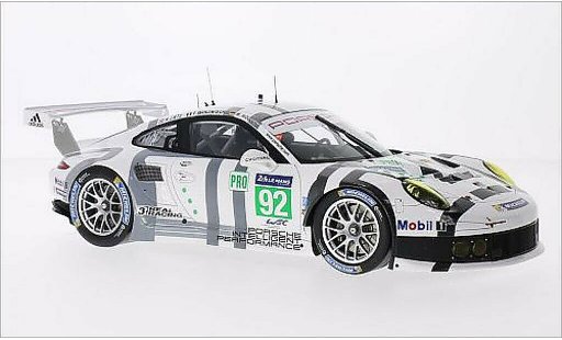 Porsche 911 R 1/18 Spark No.92 Team Manthey Le Mans 2014 modellautos