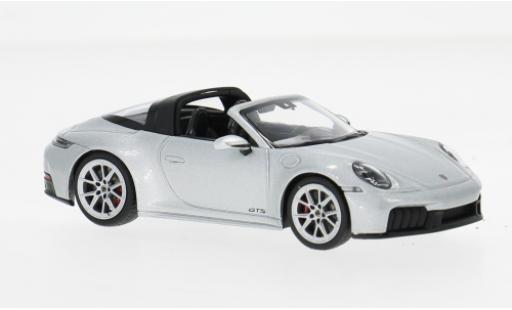 Porsche 991 Targa 1/43 Minichamps 911  4 GTS silber 2024 1:43 modellautos