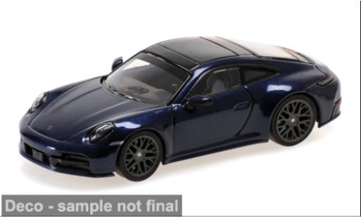 Porsche 992 1/64 Minichamps 911 (.2) Carrera blau 2025 1:64